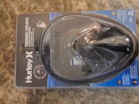 164204b1 Hurley 810061849971 Panoramic Explorer Full Face Snorkel Mask Unisex L/xl #164204b1