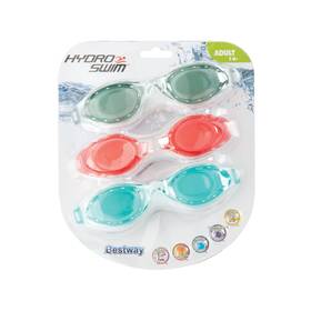 10193 Hydro-swim Belize Goggle Set Black/red