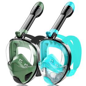 Hydroview 796288433066 Full Face Snorkel Mask For Adults Teen Snorkeling Gear With Detachable Camer