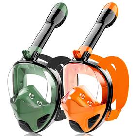 Hydroview 796288461205 Full Face Snorkel Mask For Adults Teen Snorkeling Gear With Detachable Camer