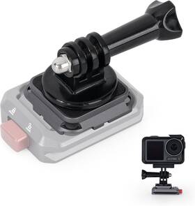 O38-sp Ifootage Q38-rs Action Camera Adapter Quick Release Aluminum Tripod Black