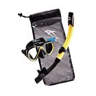 Cs01-bs-v Ist Compact Snorkeling Combo Set Shatterproof Mask Semi Dry Top Snorkel