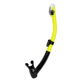 Sn204-bs-ny Ist Dry Top Black Silicone With Neon Yellow Snorkel