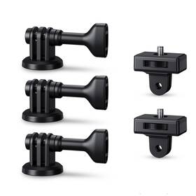 Ga-cmk3-cwm Jjc 3 2 1/4 Inch -20 Tripod Mount Adapter Action Camera 5 Black