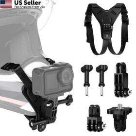 Kf31.159v1 K&f Concept Upgrade Action Camera Motorcycle Dirt Bike Helmet Chin Strap