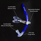 Ka301-bl Kraken Aquatics Swimmers Snorkel