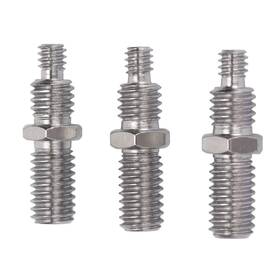 Kimiss8cwiv0gmre8933 Kimiss 3pcs 3/8 To 1/4in Male Threaded Screw Adapter Camera Tripod Default