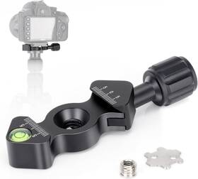 Kq-25 Koolehaoda Aluminium Quick Release Plate Qr Clamp Fits Arca Swiss Black