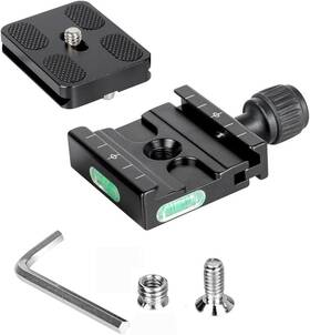 Kq-50 Koolehaoda Qr-50 50mm Quick Release Plate Clamp Adapter Compatible With Arca Qr Pale