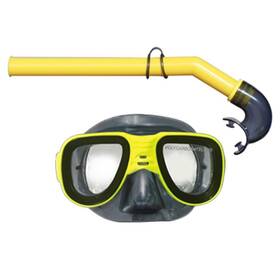 61030609 Land & Sea And Pipi Junior Pvc Mask/snorkel Black