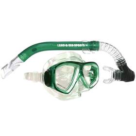 6103220560 Land & Sea And Tahiti Silitex Mask/snorkel Teal