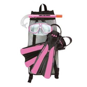 6116015106 Land & Sea And Platypus Junior Snorkel Bag Pink