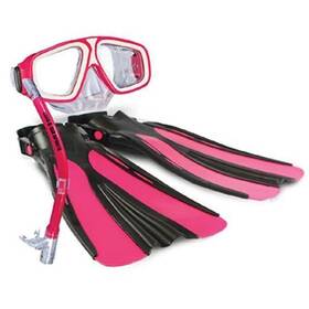 6116016006 Land & Sea And Platypus Child Snorkel Set Pink