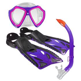 6116016106 Land & Sea And Nipper Complete Snorkelling Set Child Violet
