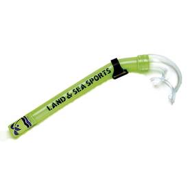 6201014430 Land & Sea And Tourist Soft Tube Snorkel Green
