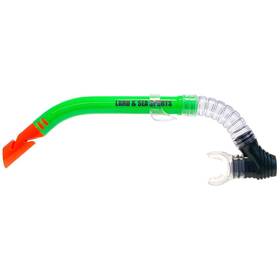 6201042440 Land & Sea And Clearwater Silicone Mouth Snorkel Lime
