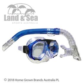 6103225521 Land & Sea Sports And Dunk Island Mask Snorkel Blue