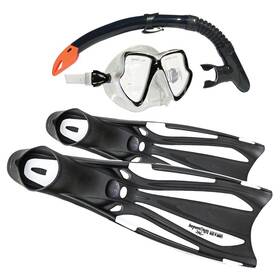 6116019880 Land & Sea Sports And Whitsunday Snorkel Set White - Medium
