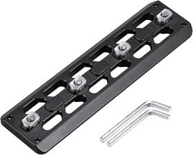 Leofoto 313031620636 Gsp Arca Rail Rifle Mount Adapter Slot Interface Compatible