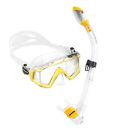 Lepushpdj6230 Cressi Panoramic Wide View Mask Dry Snorkel Set
