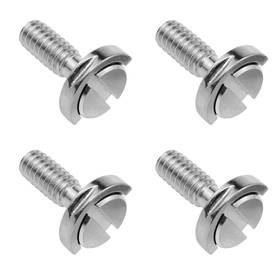 Loveiysp 797427580245 Lovelysp 1/4-20 Thread X 17mm D-ring Stainless Steel Screw Silver
