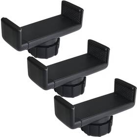 57301-fpc-3 Luorng 3pcs Hose Cell Phone Clamp 17mm Swivel Ball Hole Base Direct
