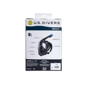 Luoyang Fluent Sports Product Co. Ltd 313100454452 U.s. Divers Dryview Bk S/m Snorkel Set 7.87 X 5.00 11.10 Inches