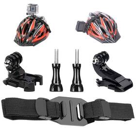 995609 Lupholue Vented Bike Helmet Strap Mount Mountain Cycling For Black