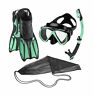 Lwl-pcmfs-mt-s Phantom Aquatics Rapido Adult Mask Fin Snorkel Set Panoramic View