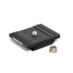 200pl-pro Manfrotto 200pl Plate In Aluminium For Camera Tripods Lightweight And Black
