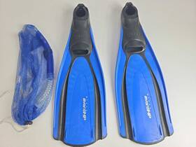 410303-sa038bl Mares -11bg Plana Avanti Flippers Hp Full Scooba Dive Fins Size Us 5-6 Snorkel