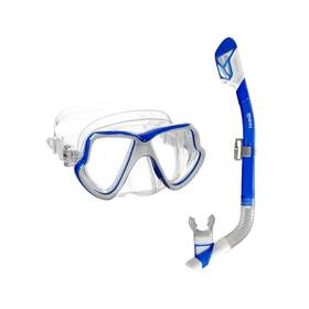 Mares 411821sfblscl Wahoo Dry Mask And Snorkel Combo