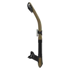 481053bolsa Mares Ergo Dry Snorkel Dive Scuba Free Diving Black/olive