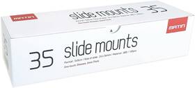 M-9426 Matin 35mm Slide Mounts 100 Pieces - Glassless White