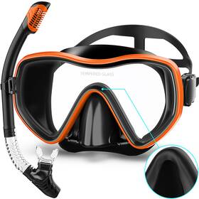 Melumilu 679065066537 Snorkeling Gear For Adults Dry Snorkel Set 180 Panoramic Wide View Anti-fog Melumilu 679065066537 Snorkeling Gear For Adults Dry Snorkel Set 180 Panoramic Wide View Anti-fog