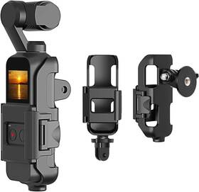 Pj28 Meneea 3 In 1 Tripod And Action Gopro Mount Stand Bracket For Dji Osmo Pocket Black