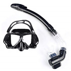 Ms-bk Aleeya Tempered Glass Scuba Diving Mask Dry Snorkel 788537926238