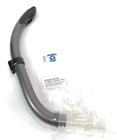 Ws-18-kid New Bare Snorkel Neon Gray Kids Youth Semi Dry Compact Scuba Diving Snorkeling