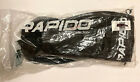New Rapido Adult Snorkeling Set With Adjustable Fins Black Large Bag