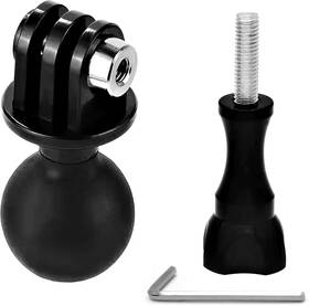 Lvd-qt-01 Niewalda Ball Mount Adapter Compatible Gopro Hero Silver Black
