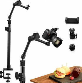 Obeamiu Camera Desk Mount Stand 11 Inch Magic Arm With 1/4inch Screw Black Obeamiu Camera Desk Mount Stand 11 Inch Magic Arm With 1/4inch Screw Black