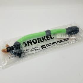 Omds3d Ocean Master Dry Snorkel 3d Movement Green Anti Lock Valve 3-d Mouthpiece New
