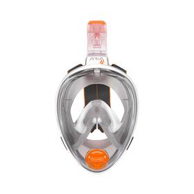 Or019052 Ocean Reef Used Aria Jr Full Face Snorkeling Mask White Size Xs