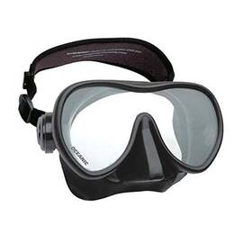 Ocn54gg Oceani Shadow Accent Frameless Dive Mask Regular Fit All Black