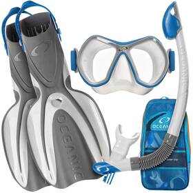 Oceanic 882689167508 Snorkel Set Snorkeling Gear Panoramic Wide View Anti-fog Scuba Diving Mas