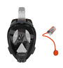Or019010-or015110 Ocean Reef Aria Qr Camera Holder Snorkeling Mask Black Size