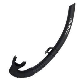 Palantic 627154154412 Scuba Choice Black Spearfishing Free Dive Low Volume Flexible Snorkel