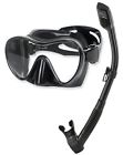 Paqfmsc-abk Phantom Aquatics Scuba Snorkeling Freediving Mask Snorkel Set 707565257770