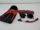 Paqs2mfs-rd-md Phantom Aquatics Speed Sport Signature Mask Fin Snorkel 095229383263