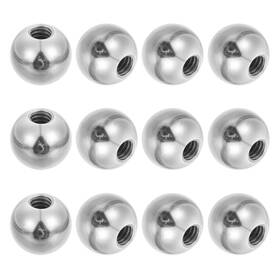 Pta250329tt001013jp Patikil 12pcs 17mm Ball Nuts Knob 1/4 Inch -20 Unc Female